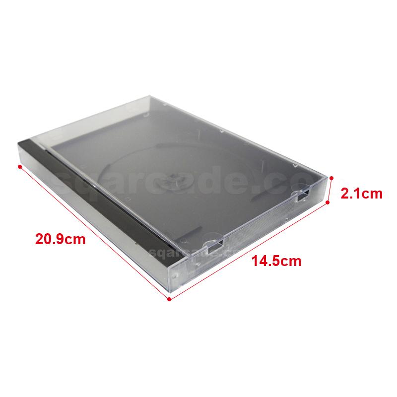 Custom ABS Material Sga CD Back Case NICE DISC HOLDER TEETH Saturn Dreamcast Retro Game Accessory CD Box Also Fits PS5/4