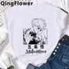 Japanese Anime Jujutsu Kaisen T Shirt Women Kawaii Yuji Itadori Tshirt Gojo Satoru Graphic Top Tees Fashion T -Shirt Female