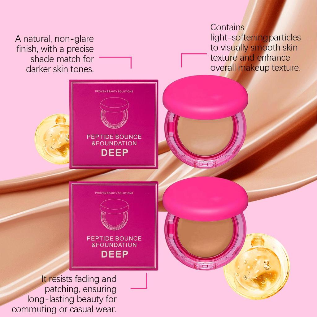 AMZ moisturizing foundation cream is delicate and obedient, easy to push away, natural moisturizing makeup, daily base makeup 20g