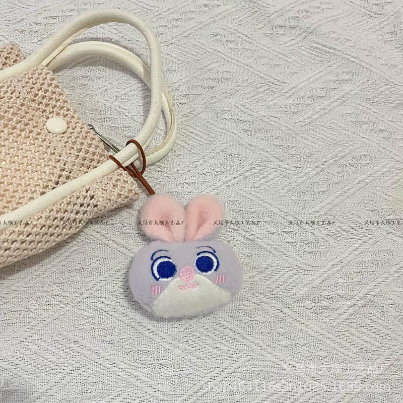 Zootopia Cartoon Plush Toy & Bag Pendant - Nick & Judy Cute Ornament