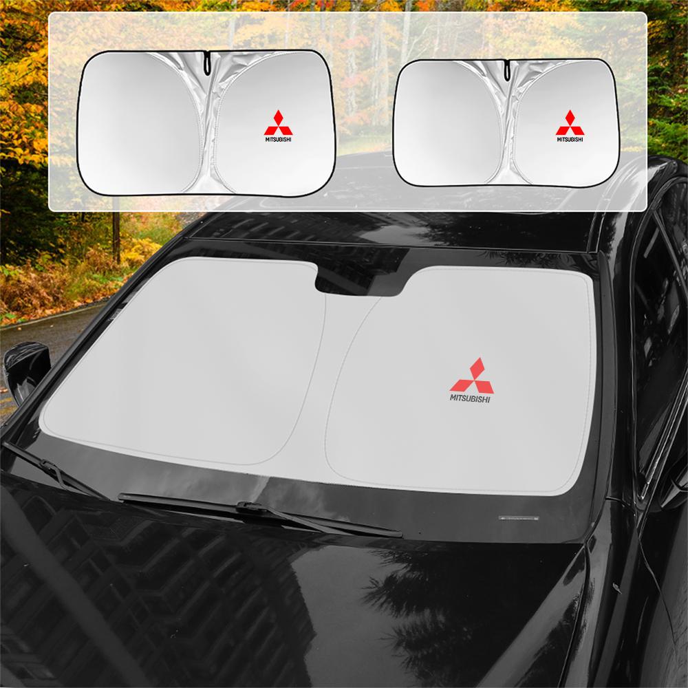 Car Windscreen UV Sunshade Protection Shield for Mitsubishi Lancer Pajero Outlander Eclipse Galant Triton RALLIART ASX EX