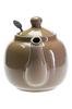 This 600ml, taupe stoneware teapot from the home of authentic British black tea, features a charming rounded shape and includes a fine-mesh stainless