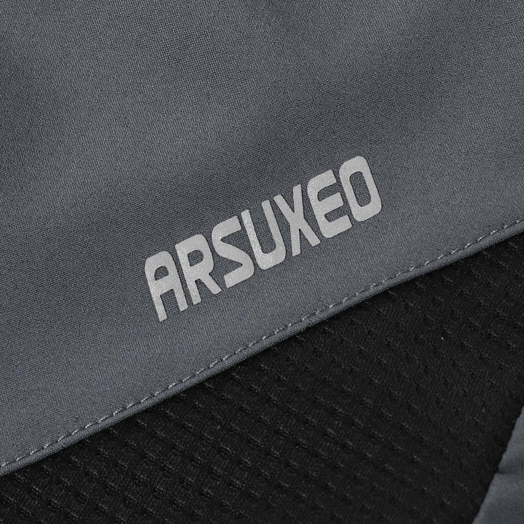 Мужские шорты для бега 2-в-1 с карманами для полотенец, быстросохнущие шорты для тренировок в тренажерном зале