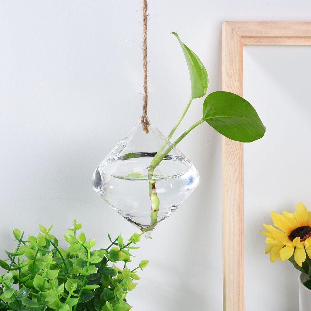 Hydroponics Home Decoration Garden Supplies Hanging Glass Glass Vase Terrarium Container Plant Pot