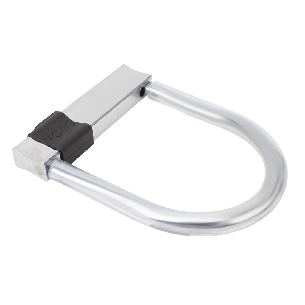 Велосипедный U-образный замок из углеродистой стали, противоугонный, с защитой от перекусывания гидравлическими ножницами, портативный, для безопасности, U-образный замок с 3 ключами