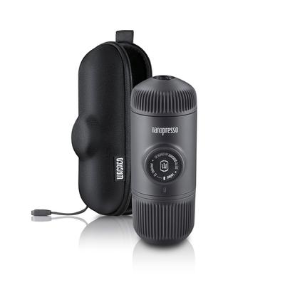 [Оригинальный продукт] WACACO Nanopresso Портативная мини-кофеварка для эспрессо (Нажимной тип, только для кофейного порошка) с чехлом