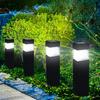 Square LED Solar Ground Lawn Lantern Outdoor Waterproof Garden Pathway Decorative Lights for Courtyard Lawn Patio Balcony