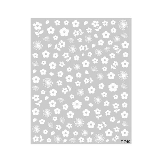 Декоративная наклейка для ногтей Самоклеящаяся легкая конструкция ногтей