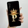 Чехол для Tecno Pop 6 Pro BE8 Квадратный мягкий чехол с буквой-короной для Tecno Pop6 Pro Pop6Pro 6Pro Защита камеры Задняя крышка
