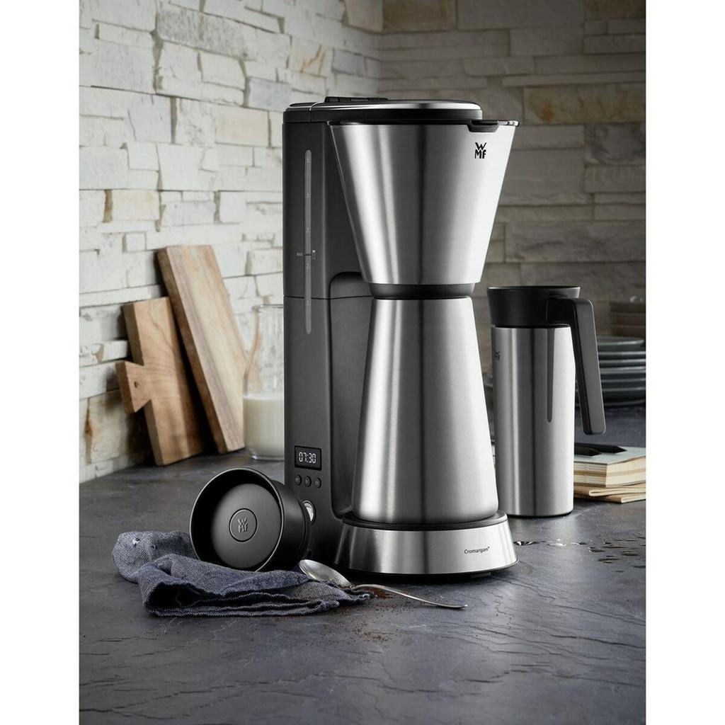 Wmf kitchenminis aroma thermo to go drip coffee maker 870W Black/Chrome