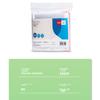 Deli Invoice-Specific Self-Sealing Bags, 26*16cm, Thickened Transparent Sealing Bags, 100 Pieces (With 80 Labels), 19250