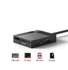 Ugreen Usb 3.0 Sd/Micro Sd/Cf/Ms Memory Card Reader Black (30231)