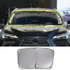 For Lexus NX 2022 Aluminum Foil Car Windshield Sunshades Sun Shade Covers Front Window Visors Car Trim Protection