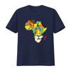 T Shirt Da Uomo E Donna Con Mappa Dellafrica Faccia Di Leone Grafica Reggae Rasta Stampa Vivace Verde Giallo Rosso Oro Soft