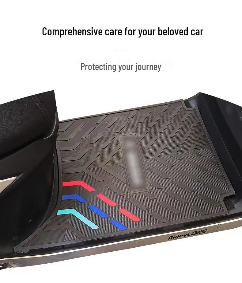 Электрический самокат Tai Ling Tan Tu EB Водонепроницаемый нескользящий резиновый коврик для ног