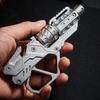 EDC QT-3000 Револьверный Слайдер-Толкатель Раскладной Пистолет Телескопический Складной Декомпрессионный Фиджет Спиннер Снятие Стресса Металлический Гироскоп для Пальцев Игрушка