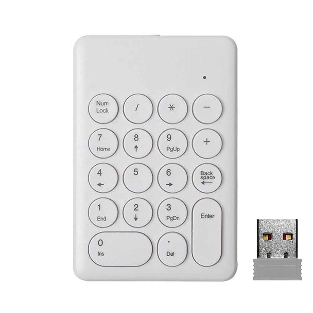 For Laptop Notebook Tablets Accounting Teller 2.4G Wireless Numpad Digital Keyboard Numeric Keypad