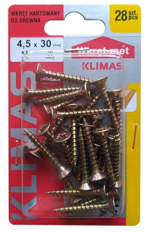 Hardened Wood Screws, Pz2