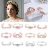 Retro Hair Bands Jewelry Bride Headbands Wedding Hair Crown Leaves Hair Hoop Gold Leaves Wreath