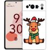 Рождественский чехол для телефона Санта-Клауса для Google Pixel 8 7 6 Pro 6A 7A 5G Мягкий силиконовый противоударный чехол TPU черного цвета TPU Fundas