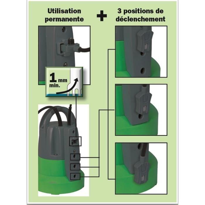 Pompe à eau - RIBILAND - Vide cave - 400W - Aspiration basse - Électrique