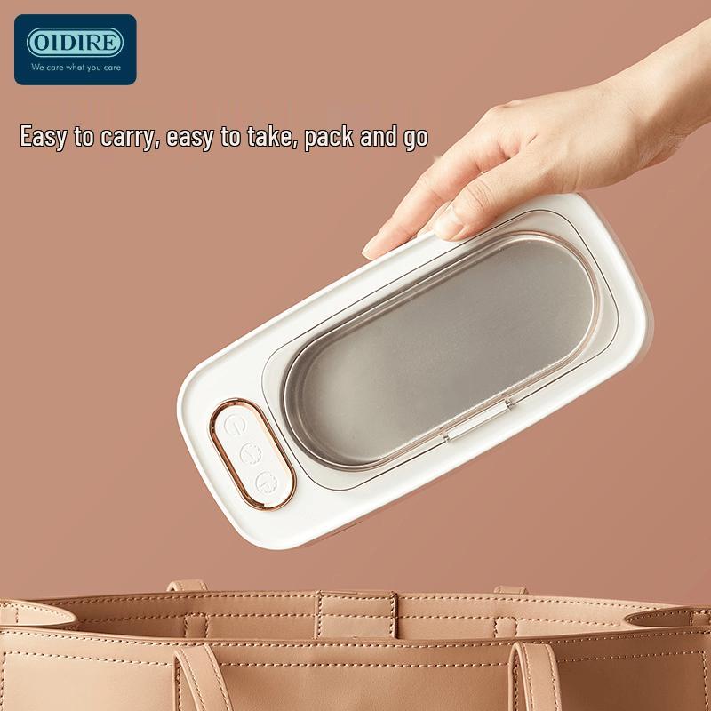 OIDIRE Ultrasonic Jewelry & Glasses Cleaner CN plug (adapter included)