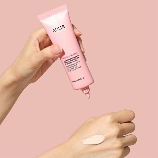 Anua Персиковый ниацин УФ-тоник Защита (1 + 1) SPF 50+ PA++++ 50 мл*2 шт.