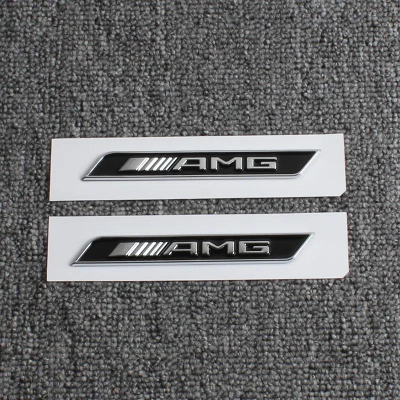 2p Car ABS sticker Suitable for Mercedes-Benz AMG fender side label GLE-class modification GLE400 GLE450 decorative modification
