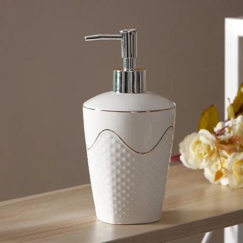 Аксессуары для ванной комнаты Простая керамическая бутылка для лосьона Креативная упаковка моющего средства Бутылка для дезинфекции рук Дозатор для мыла