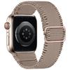 Adjustable Apple Watch Strap with Japanese Buckle - Single Loop Woven Elastic Nylon Compatible with iWatch