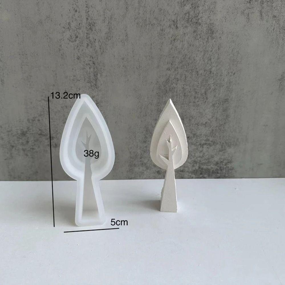 Силиконовая большая елка Силиконовая форма Гриб/Дерево Украшение Производство Форма Силиконовая форма Гипс