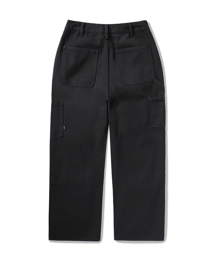 MINIMALPROJECT Wide Carpenter Cotton Pants Mpt118 [Black]
