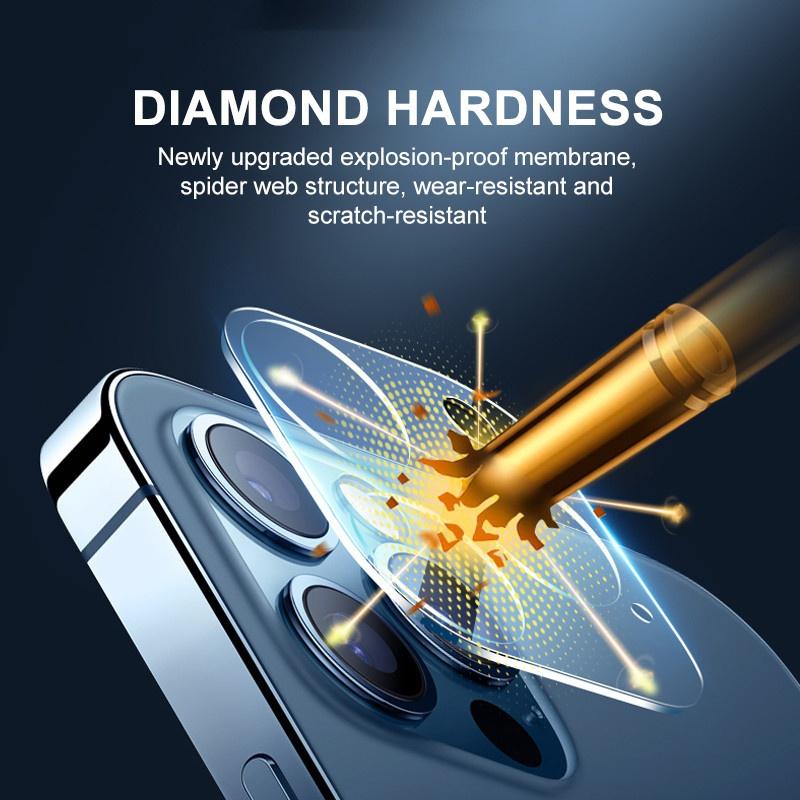 1/3 Pcs for IPhone Lens Protector Tempered Glass Camera Lens Screen Protector for Iphone 15 13 12 Mini 13Pro 12Pro 12 Pro Max 11 Pro Max