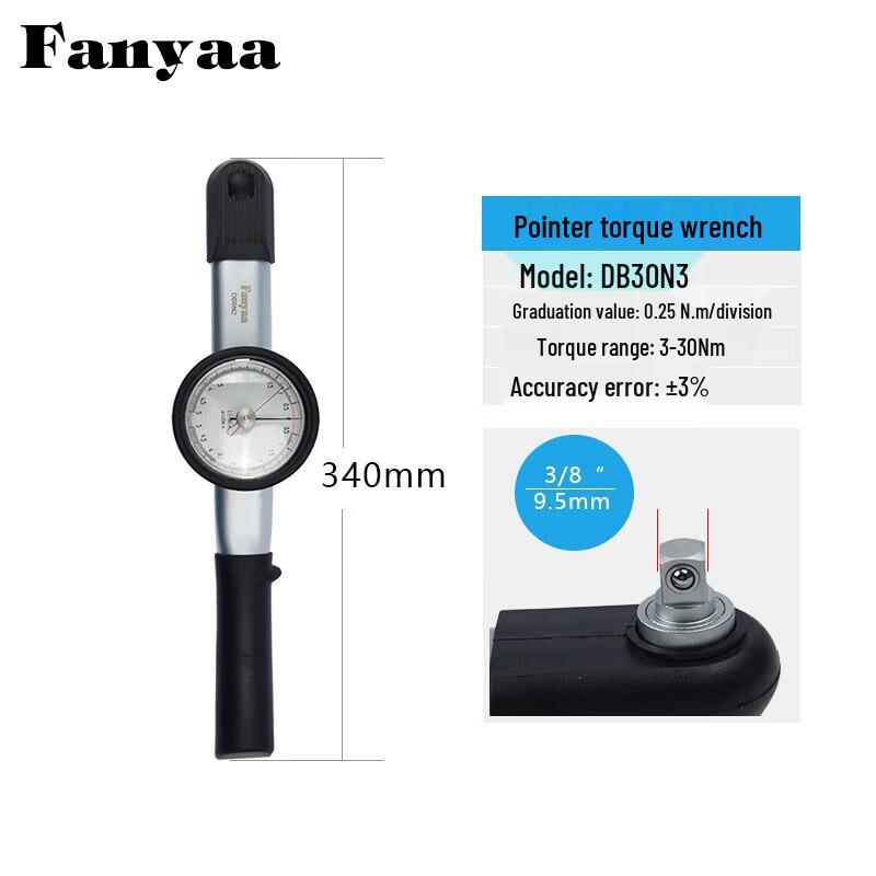 Fanyaa Pointer Type Dial Torque Wrench