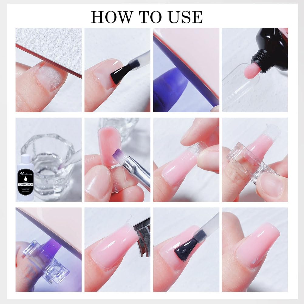 OVERTANG Manicure Pedicure Set 12 Pcs UV LED Nail Lamp Multicolor ABS Nail Care Kit