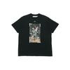 Pascal Painting Print Tee Black Men Streetwear OMAA038F20FAB0151001