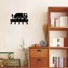 1pc Promotion Garbage Truck Key Rack Hanger  Large 9 Inch Wide / Small 6 Inch Wide Home Decor, Wall Decor Metal Wall Hanging