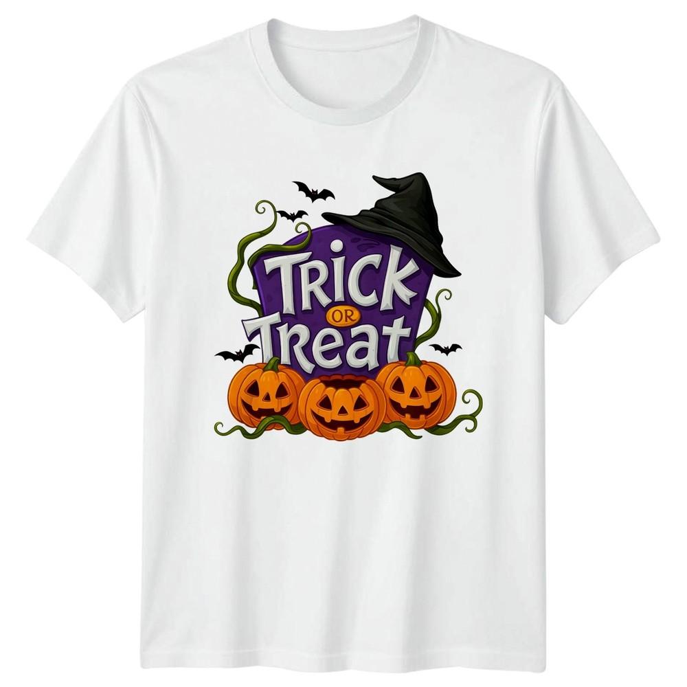 Trick Or Treat TShirt Halloween Trick Or Treat Halloween Gift For Him And Her