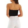 Summer Women's Knit Sheath Solid Colour Casual Skinny Top