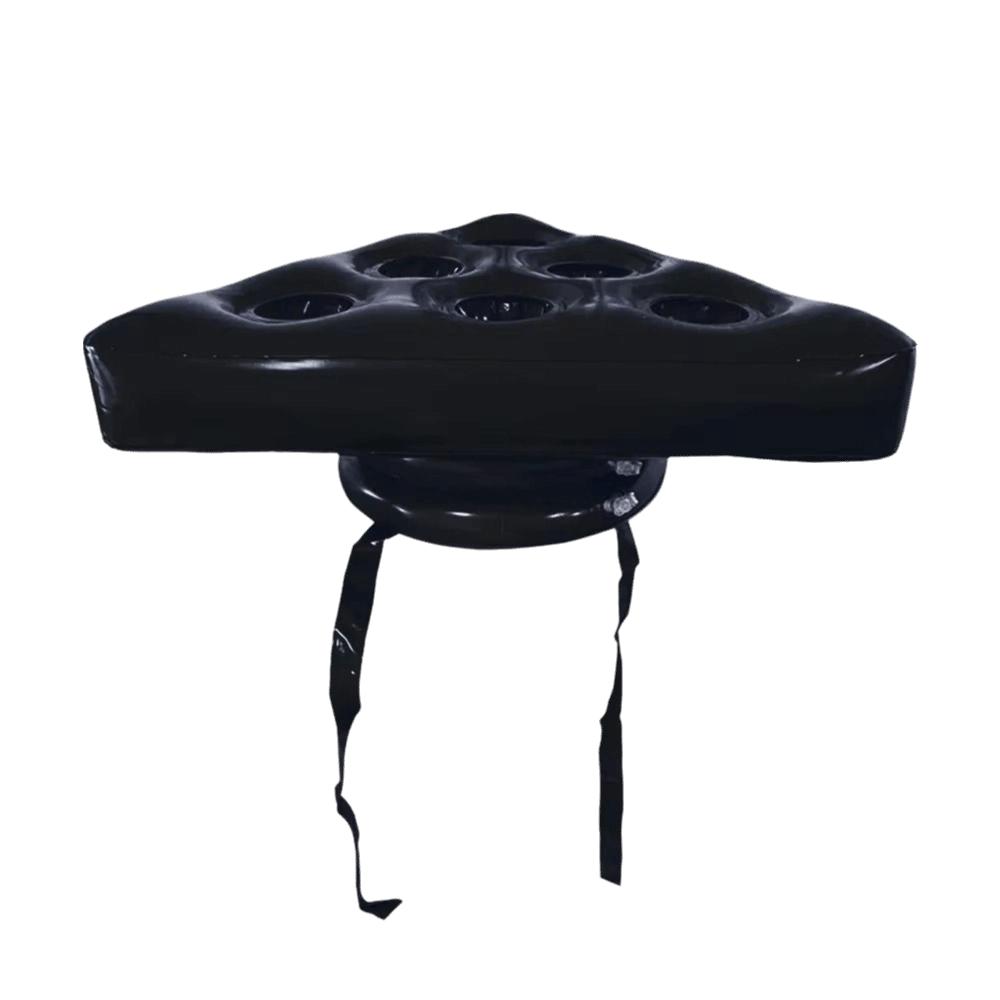 Triangle Cap Inflatable Pong Hat Premium PVC Party Toss Game Game Props Beer Cup Holder Bar Party