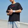 ANTA Variety Training Collection T Shirts Men's Black Crew Neck Moderate Straight Fit 952127121-6