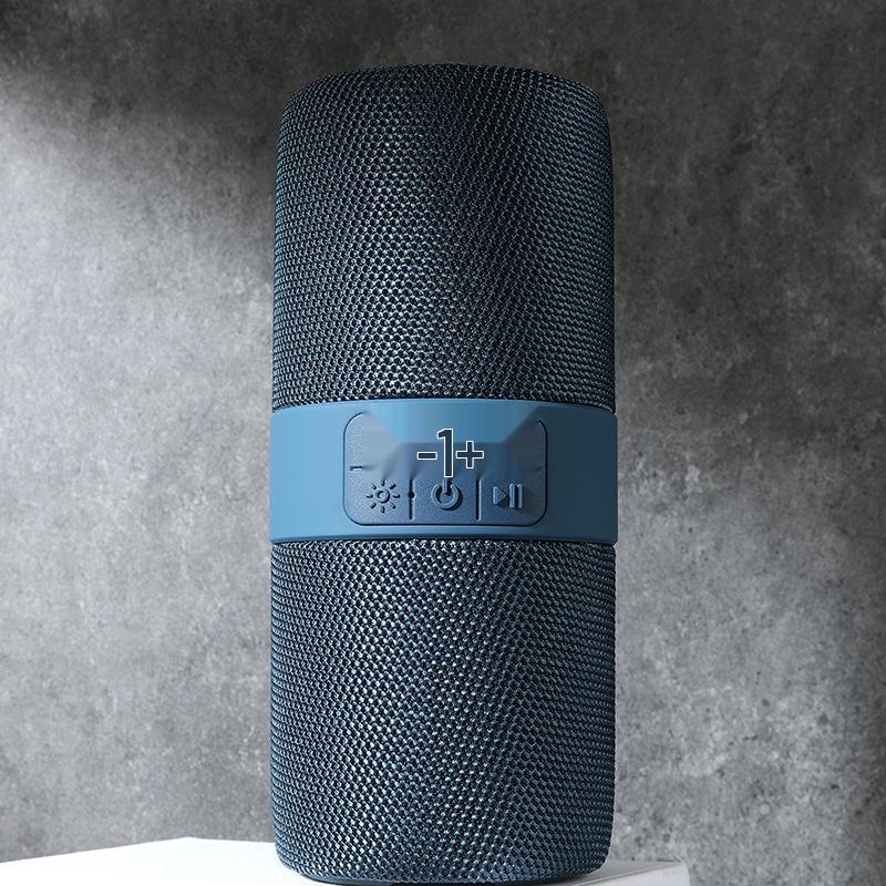 TG671 Светодиодный тканевый Bluetooth-динамик, портативный TWS со слотом для карт
