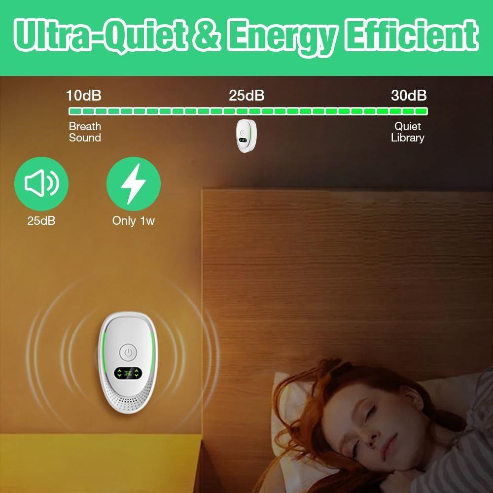 Portable Air Cleaner US UK EU Plug Plug-In Air Purifier Air Cleaning Air Purifier Bathroom