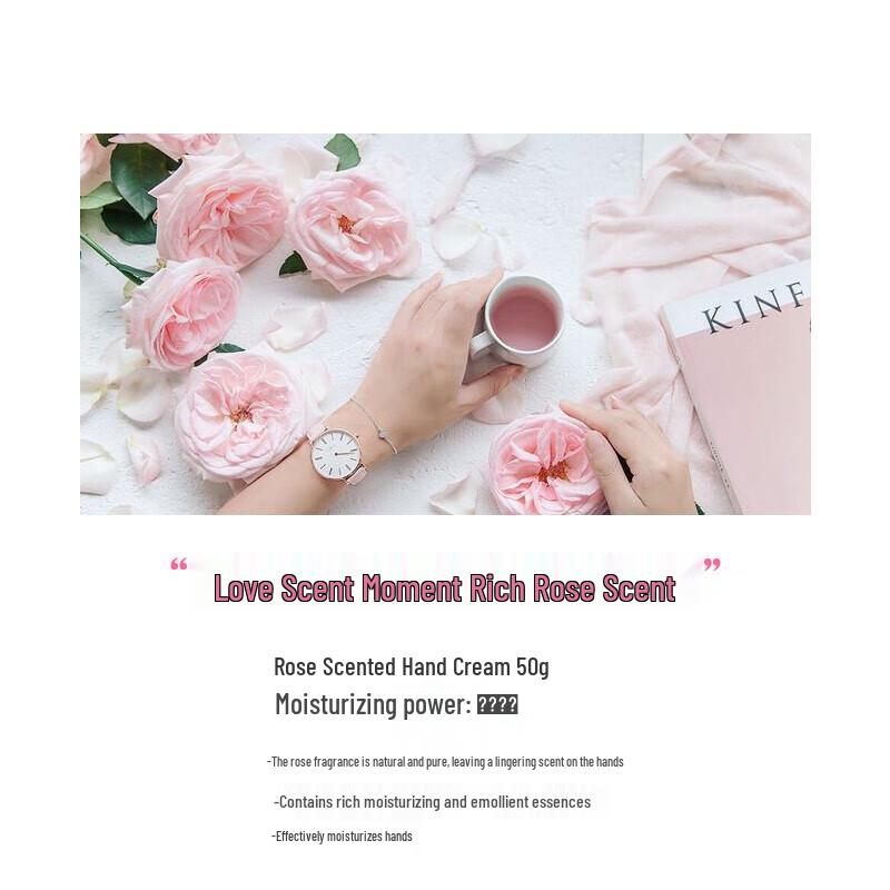 Missli Rose Scented Hand Cream Duo