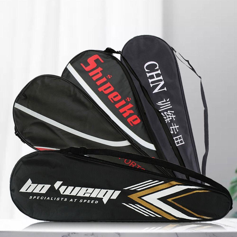 Профессиональный чехол для ракеток Многоцветная сумка для переноски Прочная сумка для бадминтонных ракеток