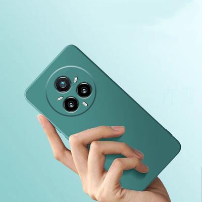 Для Realme 14 Pro Plus жидкий силиконовый чехол Realme 14 Pro+ Funda Coque мягкий защитный чехол для камеры TPU Realme 14 Pro Plus