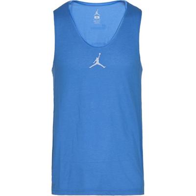 Бренд Air Jordan Logo Print Round Neck безрукавка жилет мужской топ синий 831377-435