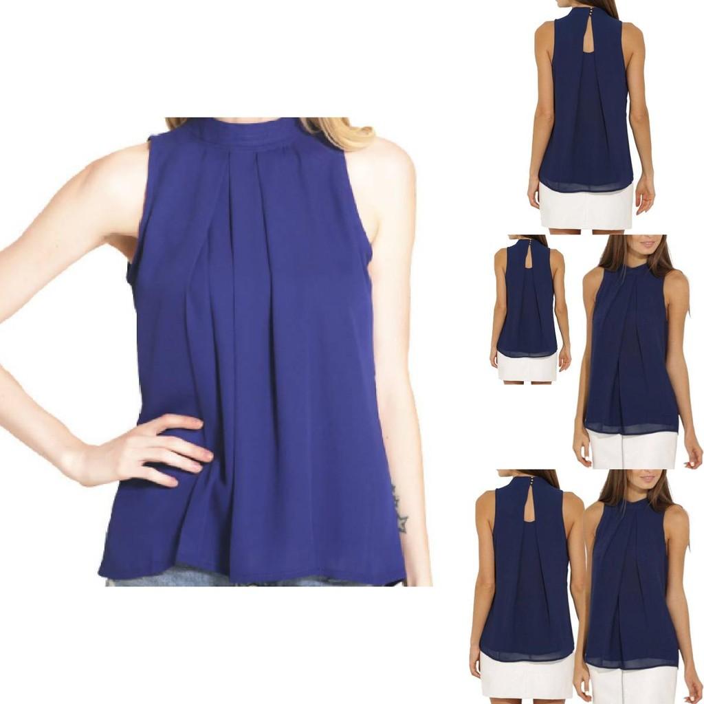 Elegant Summer Chiffon Blouse For Women In 15 Gorgeous Colors And 6 Sizes