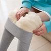 Winter Leggings High Waist Slim Butt Lifting Versatile Thickened Velvet Leggings Solid Color Warm Slimming Leggings