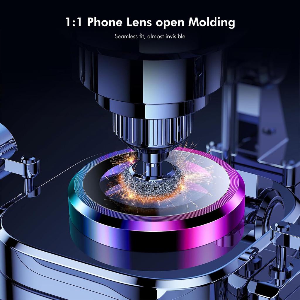 ENKAY HAT PRINCE Для iPhone 15 Pro/15 Pro Max Защитная накладка на заднюю линзу с дополненной реальностью Защита объектива камеры Металлическое кольцо